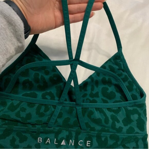 Balance Athletica Lux Form Bra Panther Forest Medium - Picture 6 of 9